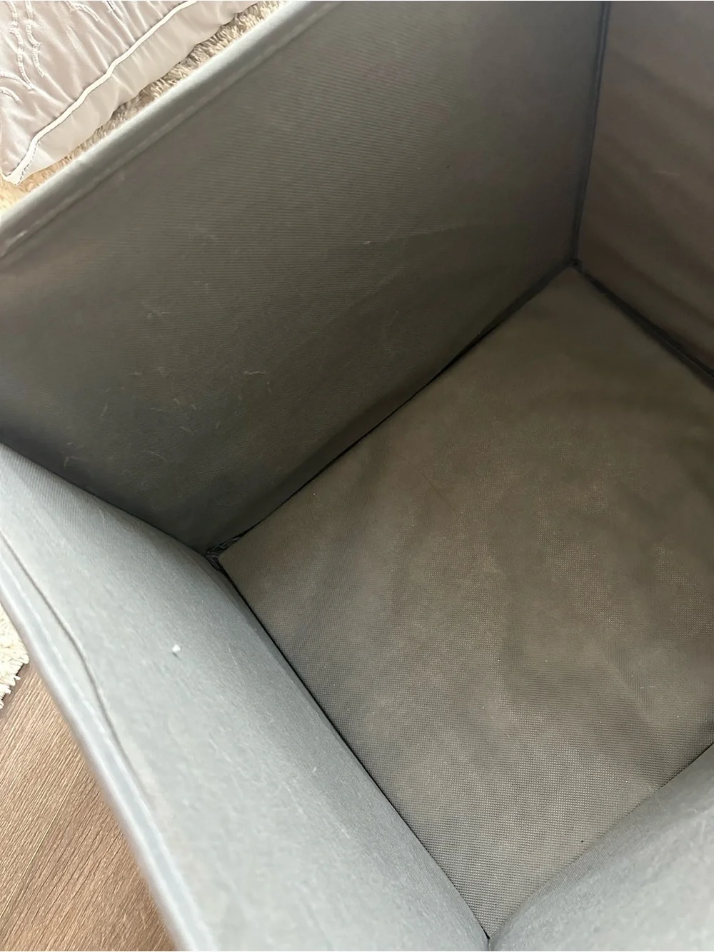 IKEA DRONA Boxes Set of 2 Gray Storage Cubes fits IKEA Kallax